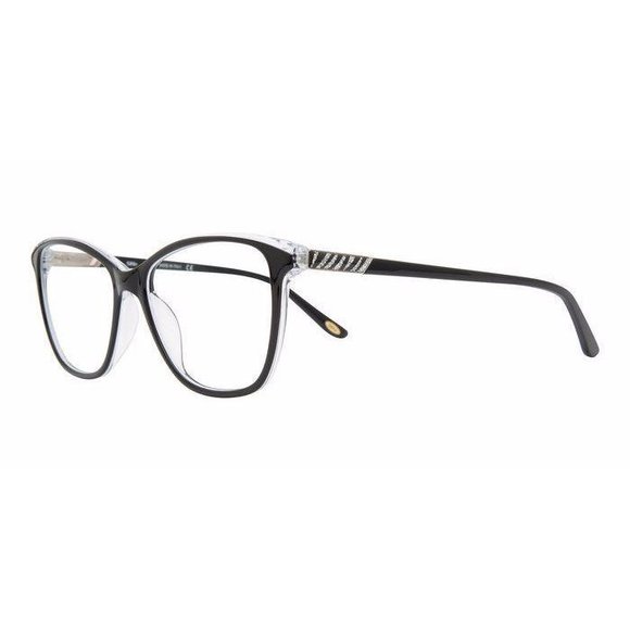 EMOZIONI EM-4057 Eyeglasses 7C5-BLACK-CRY 53mm